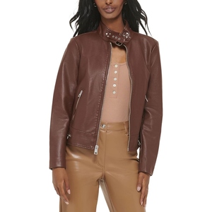 Women luxury <b>real</b> cowhide <b>leather</b> <b>jacket</b> slim fit biker style premium <b>leather</b> fashionable winter ladies <b>jacket</b> - Product Image 3
