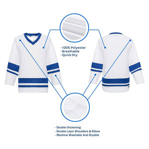 Customized Sublimation Adult Ice Hockey Jersey Team Sportswear Athletic Wear Player Ice Hockey Jersey <b>Shirts</b> For Sportswear - Product Image 4