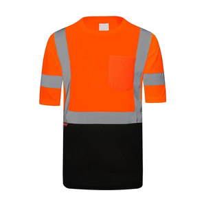 เสื้อเซฟตี้แขนครึ่งแขนสำหรับใส่ทำงานเสื้อเซฟตี้ทันสมัยสะท้อนแสงมองเห็นได้ชัดเจน - Product Image 2