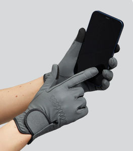 Gants d'équitation en cuir d'hiver, design professionnel ultra respirant, vente en gros, logo personnalisé, qualité supérieure, gants pour chevaux - Product Image 2