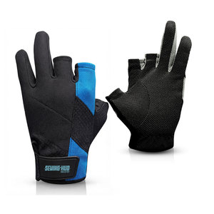 Guantes de Pesca de Medio Dedo con Logotipo Personalizado, Construcción Flexible, Ajuste Seguro para Navegación, Deportes Acuáticos, Uso Multiusos - Product Image 1