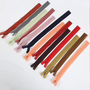 OEM 2026 New Arrival High-Quality Custom Color Wholesale Closed End Invisible Zip Invisible <b>Zippers</b> for Sewing Garments - Product Image 6