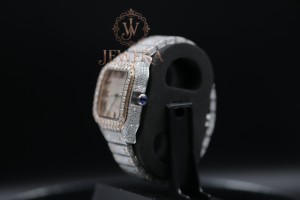 Reloj de Diamantes Moissanite Personalizado Más Vendido para Regalos Corporativos al por Mayor y Negocios de Reventa Disponible para la Venta - Product Image 3