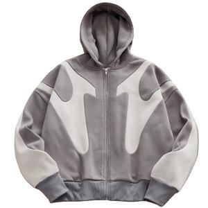 Sweat à capuche zippé pour homme, personnalisé, de haute qualité, épais, imprimé numériquement, respectueux de l'environnement, tendance, vente en gros - Fabriqué au Pakistan - Product Image 1