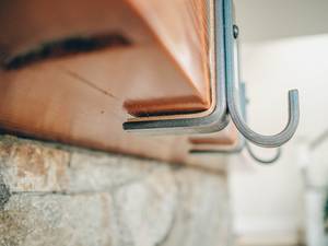 Christmas <b>Stocking</b> <b>Holder</b>, Custom Mantel Hook, Mantle <b>stocking</b> <b>holder</b>, Farmhouse Hanger, Christmas Decor, feltsocks - Product Image 6