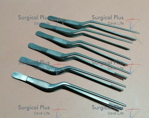 Juego de 6 Pinzas de Bayoneta Gruenwald Jansen para Oído, 6.5 Pulgadas, Dentadas, Instrumento ORL para Uso Quirúrgico - Product Image 4