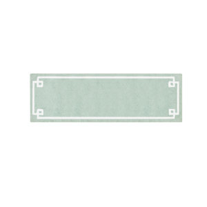 Tapis de bain en coton Seafoam de qualité supérieure, très doux, super absorbant, lavable en machine, réversible, vente en gros - Product Image 2