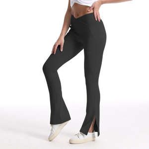 Tissu de sport personnalisé en maille double face extensible dans les 4 sens, respirant, avec contrôle du ventre pour taille en V, pour femmes, fitness - Product Image 6