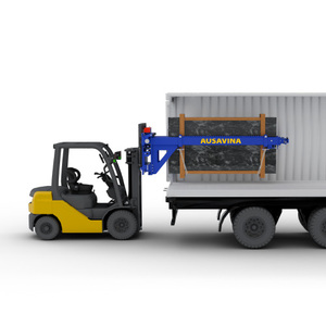 Chargeur de conteneurs pour dalles, chargement et déchargement facile des dalles et des marchandises des conteneurs, utilisation simplifiée - Product Image 5