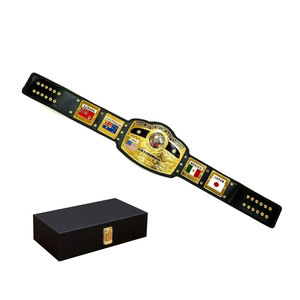 Ceinture de championnat de lutte mondiale NWA poids lourd, 2 mm, globe bombé, en cuir de vache, boucle en alliage, étanche et confortable - Product Image 5