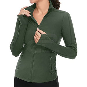 Lightweight Women <b>Yoga</b> <b>Jacket</b> Soft Touch Fabric Full Zip Athletic <b>Jacket</b> Slim Fit Comfortable Fit For <b>Yoga</b> Fitness - Product Image 4