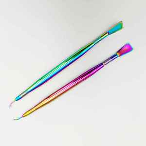 Christmas Professional Stainless Steel Eyelash Separator <b>Lash</b> Lift Tool with <b>Comb</b> Lifting Tool In Custom Colors For Bulk Orders - Product Image 2