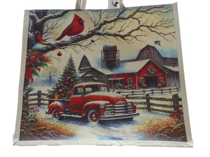 Sac fourre-tout en toile vintage personnalisé pour femme, sac à bandoulière réutilisable pour le voyage et les courses, type de fermeture personnalisable, motif de paysage - Product Image 5