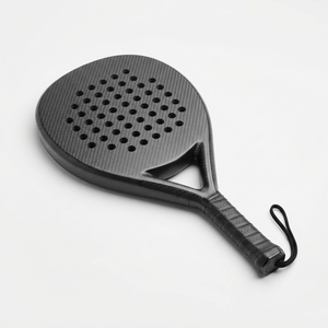 Raqueta de Pádel Ligera de Fibra de Carbono y Grafito, Núcleo de EVA, Diseño Equilibrado, Cara Texturizada, Empuñadura Ergonómica, Control de Potencia, Deportes - Product Image 5