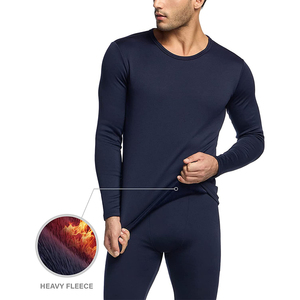 RABUSH SPORTS Leggings Térmicos Deportivos para Hombre, Gruesos, de Modal, Transpirables, que Absorben la Humedad, Compresión Deportiva, Conjunto de Invierno - Product Image 4