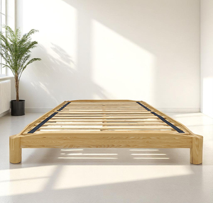 Fabricant de meubles OEM/ODM, lit en bois de frêne massif, menuiserie japonaise, facile à assembler, lit en bois fabriqué au Vietnam - Product Image 1