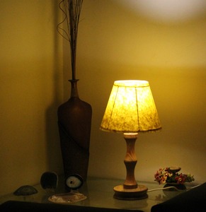 Wholesale Modern Design Wooden Stand Made Of Exclusive Mango Wood Further Treated Decoration For Bedroom & Living Lamp - Product Image 3