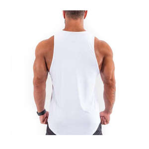 Débardeurs de sport pour hommes en polyester tricoté pour la remise en forme et la musculation, décontractés, respirants, à séchage rapide, écologiques, personnalisables - Product Image 3