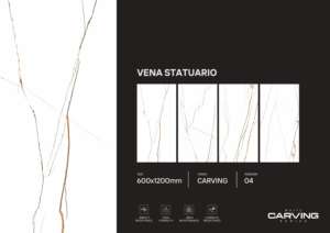 Azulejos de porcelana tallada de calidad de exportación, tamaño 600x1200, azulejos grandes para pisos y paredes, para uso interior residencial y comercial. - Product Image 6