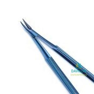 ที่จับเข็มสปริงไมโครสแตนเลสคุณภาพสูงระดับมืออาชีพ, ไทเทเนียม, 6 นิ้ว (15 ซม.), ปลาย CVD ไม่มีตัวล็อค - Product Image 1