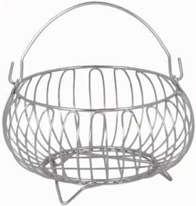 Modern Black Metal Wire Geometric Fruit Bowl Round Tabletop <b>Vegetable</b> <b>Basket</b> Kitchen Countertop <b>Storage</b> Organizer Serving Bowl - Product Image 4