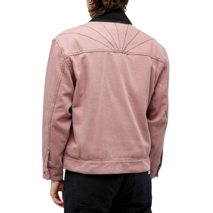 Chaqueta de Trabajo de Lona de Algodón Grueso Premium para Hombre, Chaqueta de Invierno Informal con Logotipo Personalizado y Cuello Camisero - Product Image 2