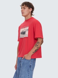 Hot Sale Men Drop Shoulder Boxy Graphic Tee Oversized Short Sleeve Breathable Cotton Casual Daily Wear Loose Top top mens - Product Image 5