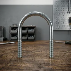 ยูโบลท์หัวหกเหลี่ยม เหล็กชุบสังกะสี คลาส 8 พร้อมน็อต 2 ตัว - Product Image 5