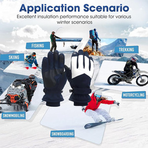 Guantes de Esquí de Alta Calidad en Oferta, Guantes Térmicos para Hombre, Resistentes al Viento, con Pantalla Táctil, para Deportes de Nieve al Aire Libre - Product Image 5