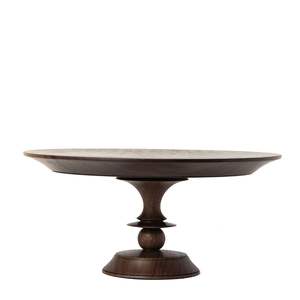 Soporte clásico de madera para exhibir pasteles, repostería y muffins en panaderías, cafeterías, restaurantes y áreas de comedor en el hogar. - Product Image 6