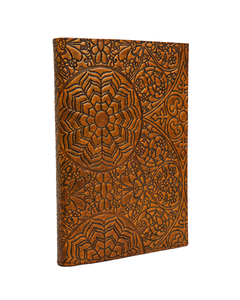 Diario de Cuero Repujado, Cuaderno Bohemio Hecho a Mano, Cuaderno de Bocetos de Estilo Antiguo, Diario de Viaje, Regalo de Cuero Marrón Rústico - Product Image 1