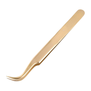 Pinzas Profesionales para Extensión de Pestañas, Herramienta de Aplicación de Pestañas de Precisión de Acero Inoxidable - Product Image 5