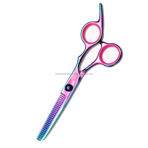 Ciseaux de coiffure de haute qualité en acier inoxydable, pointe acérée, manche long, pour droitiers, outil de salon de coiffure, Instronix Surgical - Product Image 3