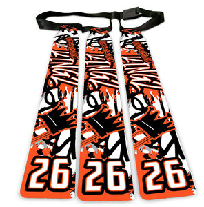 Adjustable Plus Size Flag Football Belts Adults Breathable Quick Dry Nylon Blend Pockets Custom Team Names Logo All Seasons - Product Image 1