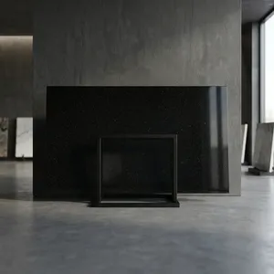 Luxury Deep Black Granite Slab Premium Natural Granite <b>Stone</b> Slabs for Residential Commercial Building Projects - Product Image 2