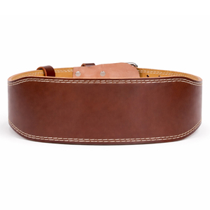Ceinture de musculation réglable SAAR INDUSTRIES en cuir tanné robuste, antidérapante et respirante pour l'haltérophilie et la musculation, durable - Product Image 2