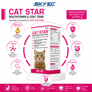 Tónico Nutricional Multivitamínico para Gatos y Gatitos Safe Cat Star Complete, 200 ml, para Todas las Razas y Edades, Superventas - Product Image 4