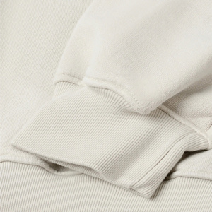 Sweat-shirt à capuche unisexe vierge OEM, manches longues, coupe classique, en mélange de coton, imprimé numériquement, uni, décontracté, épais, avec poche - Product Image 4