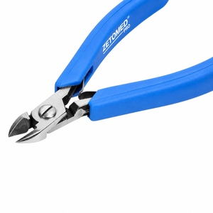 Full Flush Side Cutter Precision Jewelry <b>Wire</b> Cutter <b>Soft</b> Metal Cutting Pliers ZETOMEDPRO - Product Image 1