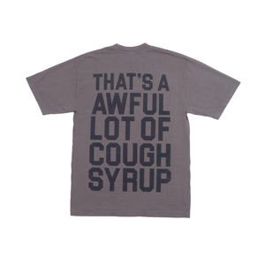 Camisetas de Hombre, Estilo Y2K, Streetwear, de Alta Calidad, 100% Algodón, con la Frase 'THAT'S AWFUL LOT of COUGH SYRUP' - Product Image 5