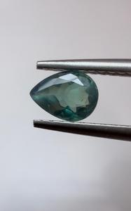 Alexandrita Natural Verde Azul Turquesa, Corte Pera, Gema Suelta Facetada de 0.52ct con Cambio de Color para Joyería Personalizada, Anillos y Colgantes - Product Image 1