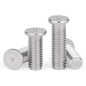 Vis, goujons et boulons en acier inoxydable 304 soudés par points, tailles M3-M10L, fixations soudées bout à bout - Product Image 2