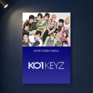 อัลบั้มเกาหลีของแท้ 100% ติดอันดับ Hanteo Chart ซิงเกิลเพลงป๊อปเปิดตัวของ KO1KEYZ รุ่น JKO1KEYZ DEBUTSINGLE[KO1KEYZ] รุ่น KEYRING - Product Image 1