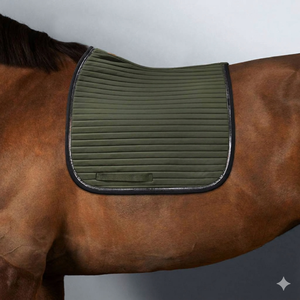 BRAND ZONE Custom All-Purpose Saddle <b>Pad</b> Comfortable Dressage English Horse Riding Equipment Made Velvet Polyester Filling <b>Foam</b> - Product Image 6