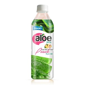 Jugo de Aloe Vera Tan Do 500ml Bajo en Grasa 100% Puro con Sabor a Piña, Maracuyá, Mango y Coco 10 Brix en Botella Listo para Beber - Product Image 1