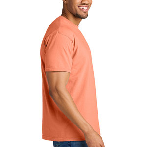 T-shirt décontracté pour homme Clush Industries, col rond, tricoté, 100 % coton, uni, manches courtes, coupe classique, respirant, séchage rapide - Product Image 1