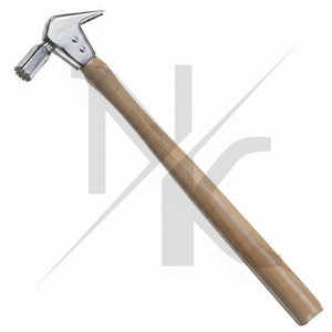 Marteau de fermeur d'ongles octogonaux pour sabots de cheval, qualité supérieure, en acier inoxydable allemand, réutilisable, durable, avec manche en bois, facile à utiliser - Product Image 4