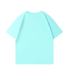 Men's <b>Plain</b> <b>Pink</b> Short Sleeve O-Neck <b>T</b>-<b>Shirt</b> 100% Cotton Regular Fit Casual Knitted Fabric Solid Color - Product Image 4