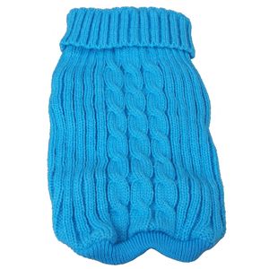 Maglione per Animali Domestici in Cotone Pesante con Colletto a Costine, Abbigliamento per Animali di Alta Qualità - Product Image 1