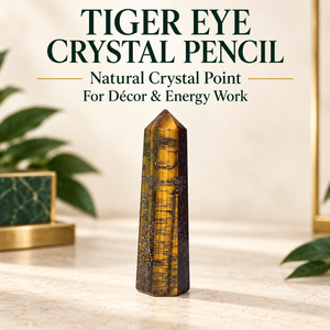 Tour en cristal d'œil de tigre naturel poli, obélisque, pointe de quartz, baguette pour la décoration Feng Shui, bureau et espace de travail - Product Image 2